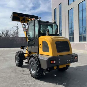 High Power HZM816 1.6Ton Mini Small Compact Wheel Loader With OEM Service for Farming or Construction thumbnail-3
