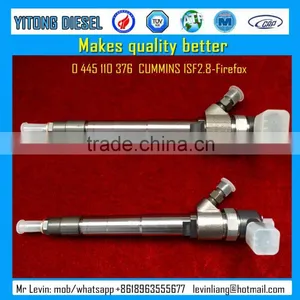 Common Rail Fuel Injector 0445110376 for ISF2.8 FIREFOX Quality Choice thumbnail-1