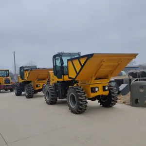 Lu Zhuang 5-ton Four-wheel Drive Dump Truck, Engineering Dump Transport Vehicle, Construction Waste and Garbage Handling Machine thumbnail-5