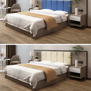 Modern Hotel Guest Room Furniture Sets 5 Star Hotel Furniture Bed Room Bedroom Set thumbnail-3