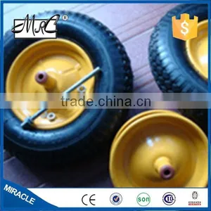 CHINA MRC Brand Small Pneumatic Rubber Hand Truck Wheel Wheelbarrow Wheel 3.50-8 thumbnail-5