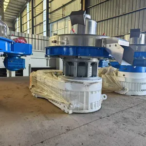 Complete Set of Biomass Pellet Machine Production Line, Sawdust and Straw Pelletizer, Wood Chip Granulator thumbnail-2