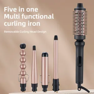 Fluffy Comb Hair Changing Multi in One Curling Stick/three Tube Water Wave Curling Device for Straight Hair（Wechat:13510231336） thumbnail-1