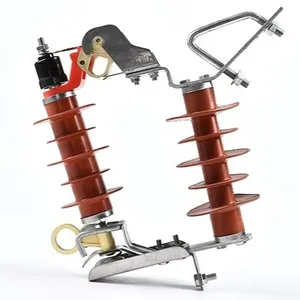 HY5WS-17/50 Dropout Type Lightning Arrester 17kV 50kA Outdoor Surge Protection thumbnail-1
