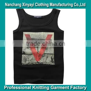 2014 Free Clothes /loose and Comfortable Tank Top for Men Clothes From Garment Factory thumbnail-1