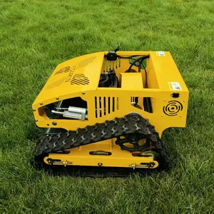 Petrol Industrial Rubber Track All Terrain Self-Charging Commercial One-Button Start RC Bush Trimmer thumbnail-2