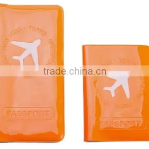 Colorful Smooth Surface Pvc Travel Passport Holder thumbnail-6