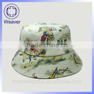 Cypress Hill Yellow Printed Floral Bucket Hat Wholesale thumbnail-1