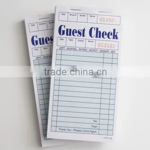 Guest Check Docket Book for Restaurant thumbnail-1