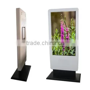 42 Inch Floor Stand White Media Player Usb Video Player Circuit For Advertising Monitor thumbnail-4