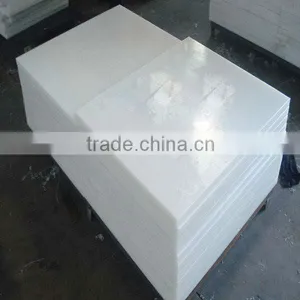 Hard Thick White Plastic Board thumbnail-1