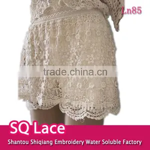 Summer Ladies Hot/embroidery Lace Woman Short/water Soluble Lace Short thumbnail-1