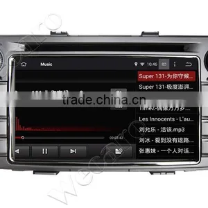 Wecaro Android 4.4.4 Car Stereo 1024 * 600 for Toyota Hilux Car Multimedia System Android 2012 2013 2014 thumbnail-3