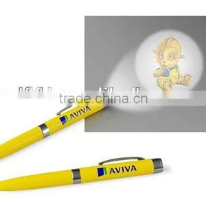 Metal Led Pen , Led Projector Pen Light , Promotional Led Light up Pen , Advertising Led Ballpen thumbnail-1