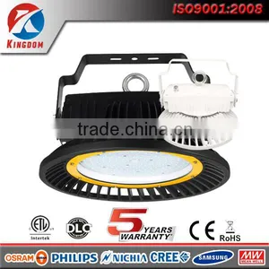Indoor Soccer Arena Lighting ETL CE FCC IP65 Ni Chia 200w 150w 120W 100w UFO Led High Bay Light thumbnail-1
