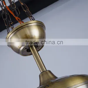 Flower Lampshade 4 Lights Decorative Reversible Ceiling Fan thumbnail-6