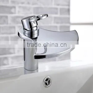 Single Hole Bathroom Installation Brass Water Tap thumbnail-1