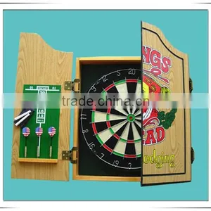 Professional Dartboard With Deluxe Cabinet and Darts thumbnail-2