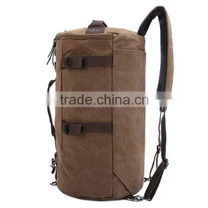 Large Capacity Man Travel Bag Outdoor Mountaineering Backpack Men Bags Hiking Camping Canvas Bucket Shoulder Bag thumbnail-5