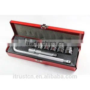10PCS 1/2" Metall Box Socket Set 4010AAL GS KING TOOLS Made in China thumbnail-1
