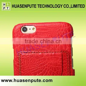 For Apple Iphone6 Compatible Brand and Leather Crocodile Skin Material Animal Phone Case thumbnail-4