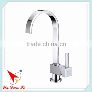 Chrome Finish Gooseneck Kitchen Faucet 6202 thumbnail-2