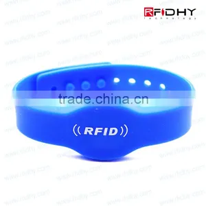RFID SmartCard Wristbands Silicone Wristband for Bowling Centers thumbnail-2
