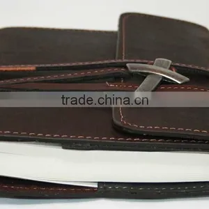 Handmade Vintage Genuine Leather 2016 Diary With Refillable Kraft Lined Paper thumbnail-3