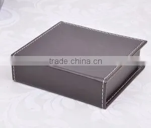 High Quality Custom Handmade Leather Memo Pad Box thumbnail-3