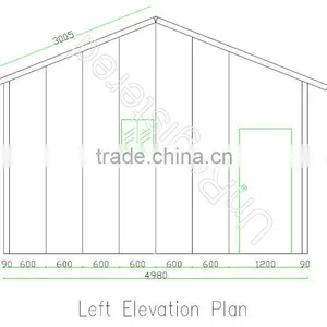 Durable One Bedroom Prefabricated Family Residential Living House Design Plan thumbnail-3