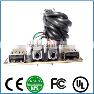 USB2.0 + 3.0 Audio Port Mic Earphone PC Computer Case Front Panel Replace Cable thumbnail-5