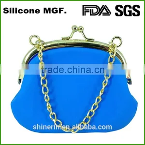 Womens Wallet Card Holder Silicone Coin Purse Clutch Handbag thumbnail-1