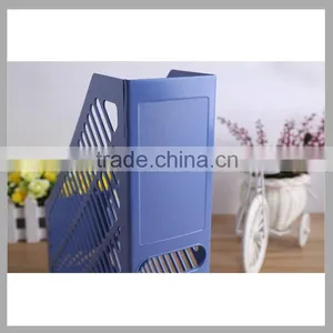 Office Plastic File Box Basket Cubbyhole File Holder Document Paper Magazines Rack thumbnail-5