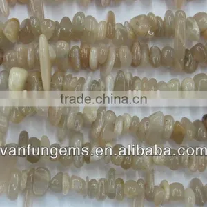 Wholesale Wholesale Natural Irregular Natural Moonstone Center Drill Polished thumbnail-3