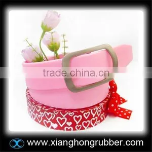 2014 Latest Design Coloful Silicone Belt thumbnail-1