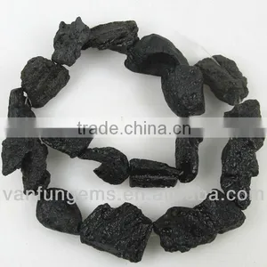 Natural Loose Gemstone Nugget Tekite Nugget Beads for Jewelry and Decoration thumbnail-4