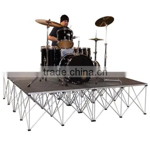 Exhibition Cheap Portable Stage Deck, Stage Platform With Foldable Riser thumbnail-3