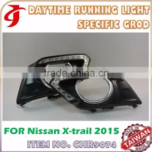 Body Kit Refit FOR NNissan X-Trail 2015 LED CAR DRL Daytime Running LIGHT thumbnail-1