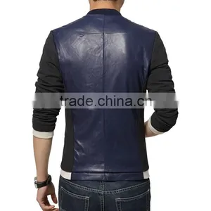Genuine Textured Leather Jacket thumbnail-2