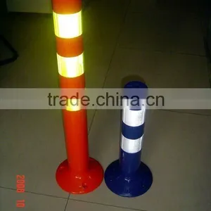 Wholesales PU/EVA Flexible Spring Post Road Delineator Post Safety Sign Post thumbnail-3