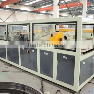 CE/SGS Approved High Quality Rigid PVC Profile Haul off and Cutting Machine thumbnail-1