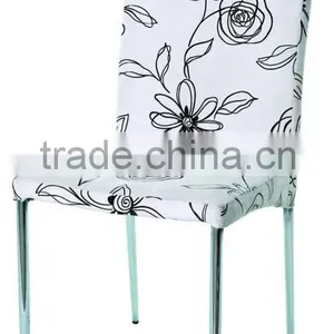 Black Cloth Home Dining Chair thumbnail-4