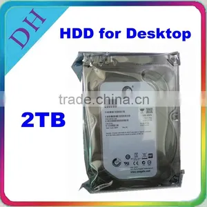 Brand Second Hand Hard Disk 2TB SATA 3.5inch 7200rpm 64MB for PC/DVR thumbnail-1