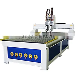 QL-M25 Good Price Good Machinery Industrial 2 Head Wood Cnc Router With ATC thumbnail-4