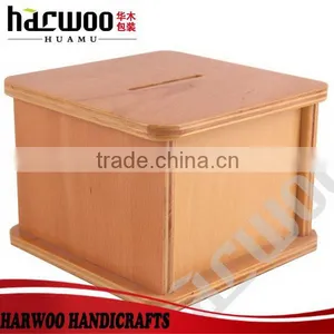 High-end Wooden Piggy Banks for Adults thumbnail-6