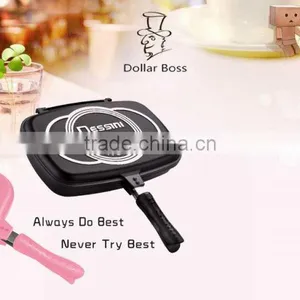 HQ Aluminium Double Sided Grill Pan thumbnail-2