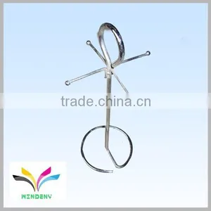 China Manufacturer Wholesale Best Selling New Arrival Laundry Hanger Fancy Unique High Quality Metal Wire Cloth Drying Stand thumbnail-5