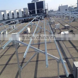 Flat Roof pv Mounting System Solar Power System Solar Kit Aluminum Clamp Profile thumbnail-1
