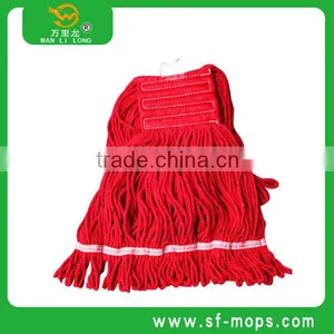 D004 Loop End Disposable Cotton Washable Mop Heads thumbnail-3
