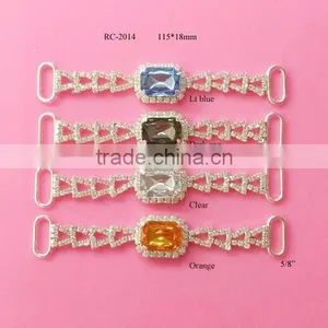 Stock Hot Selling Factory Price Acrylic Rhinestone Connector for Headband/hairwear(RC-2014) thumbnail-3